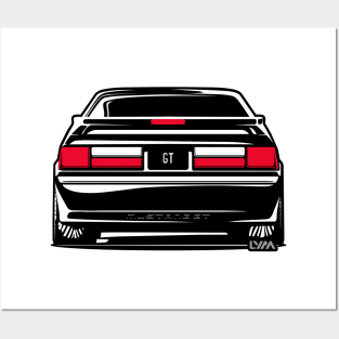 Foxbody Ford Mustang GT 5.0 Posters and Art